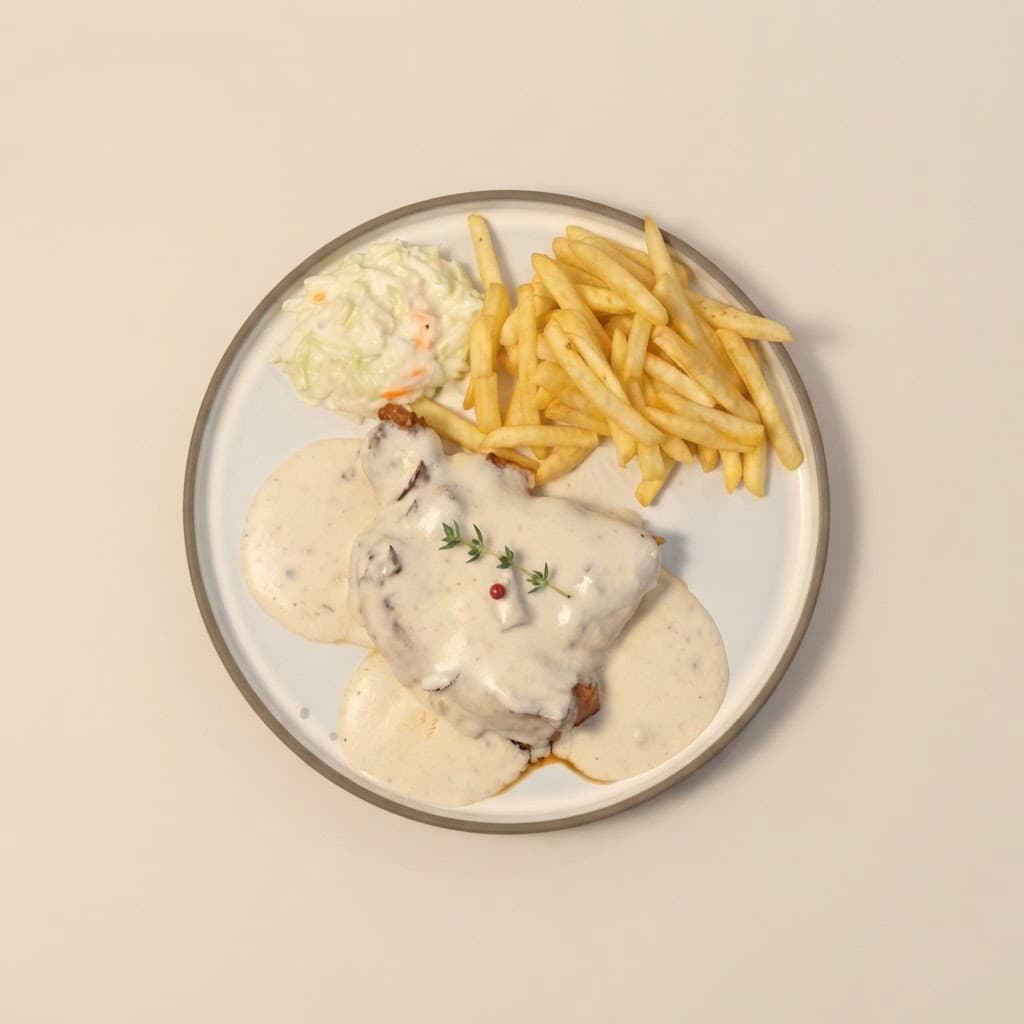 Cheesy Mushroom Grilled Chicken served at The Roadside Eatery