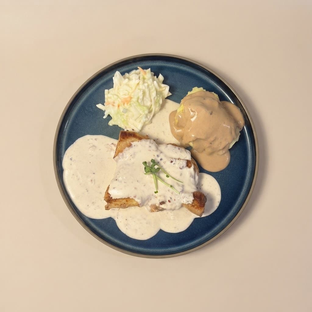 Creamy Garlic Chicken served at The Roadside Eatery