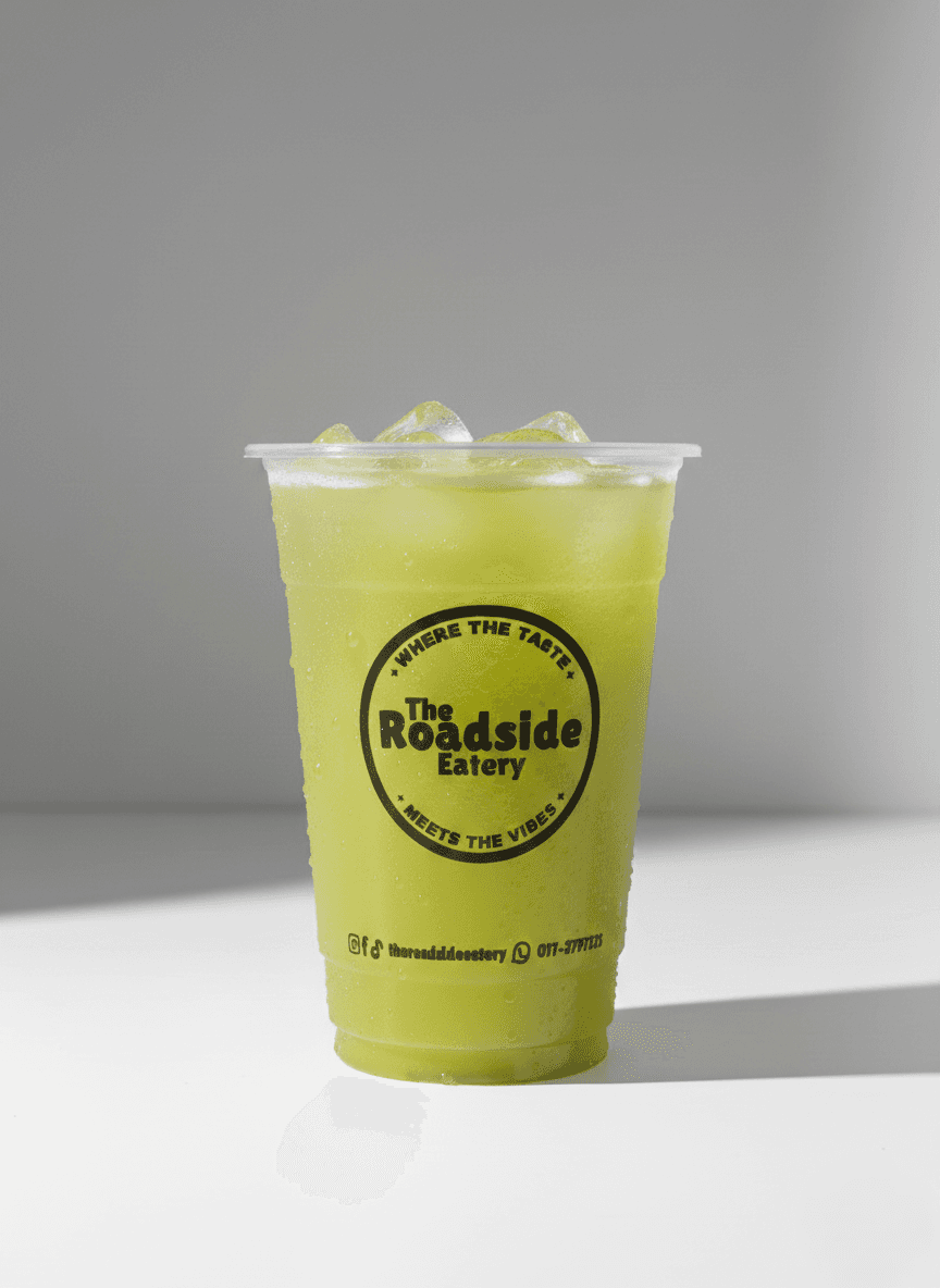 Green Apple Juice served at The Roadside Eatery