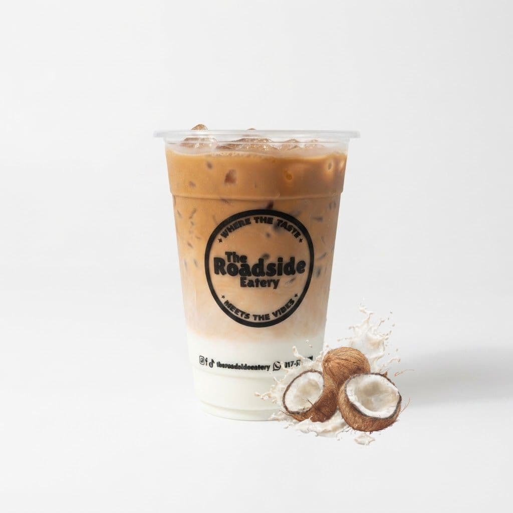 Iced Coconut Latte served at The Roadside Eatery