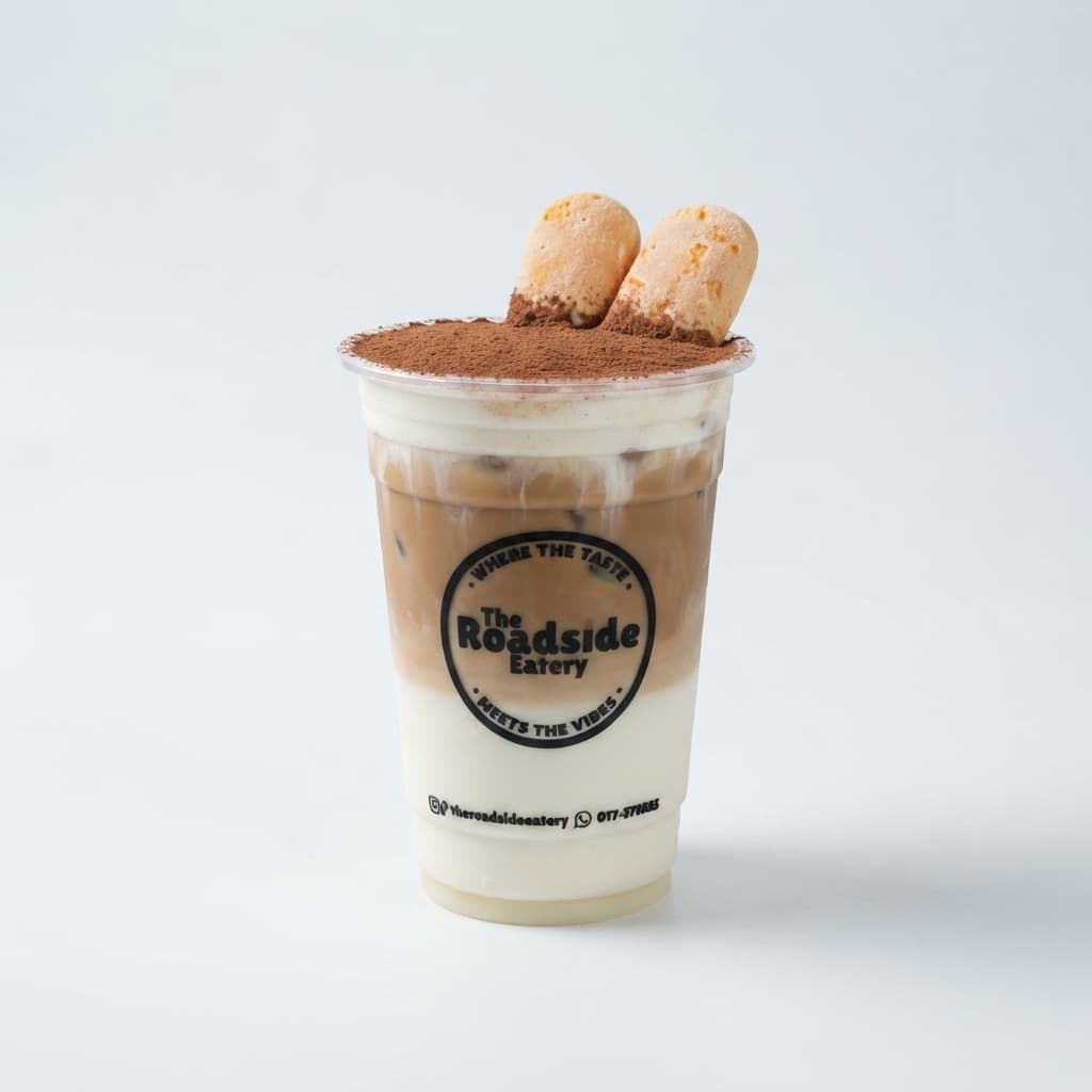 Iced Tiramisu Latte served at The Roadside Eatery