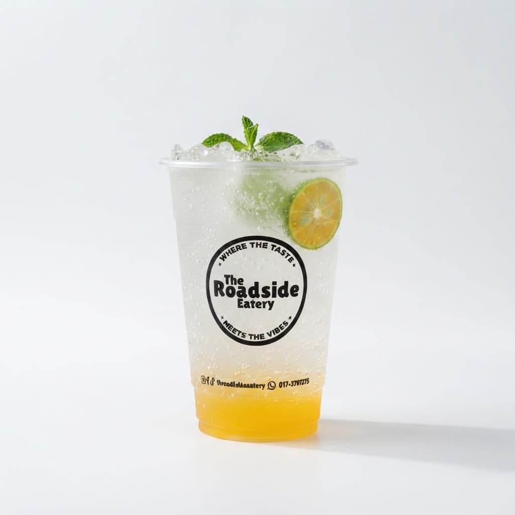 Ume Plum Soda served at The Roadside Eatery