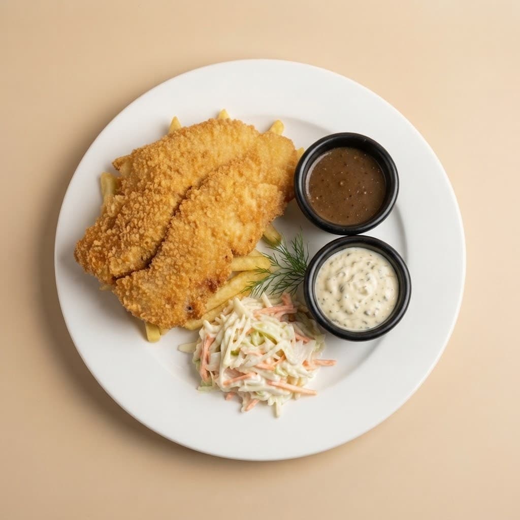 Fish and Chips - Dory served at The Roadside Eatery