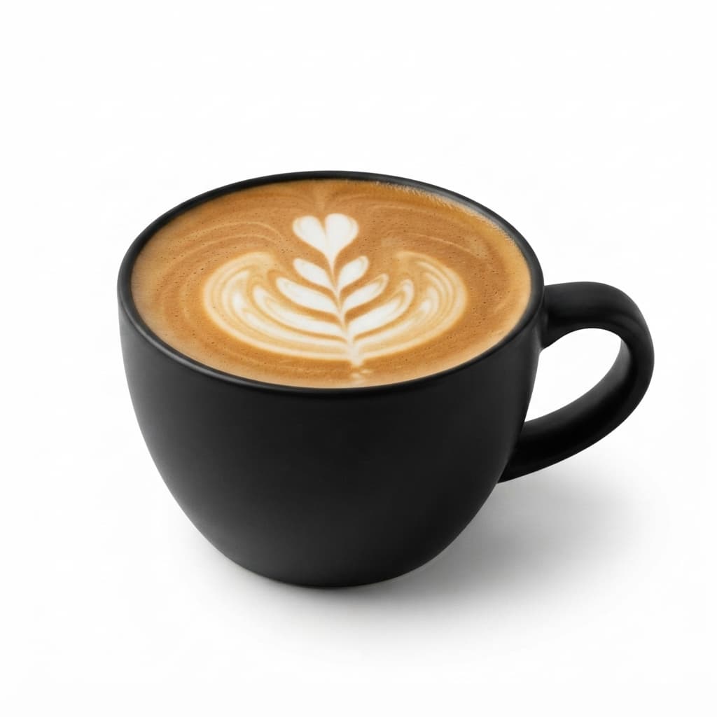 Hot Latte served at The Roadside Eatery