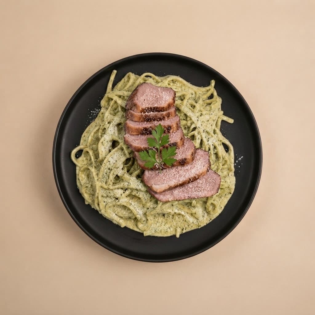 Creamy Pasta + Smoked Duck v2