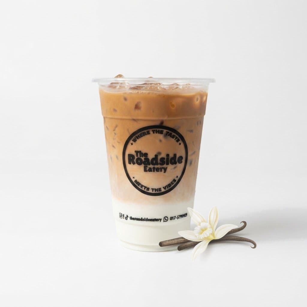 Iced Vanilla Latte served at The Roadside Eatery