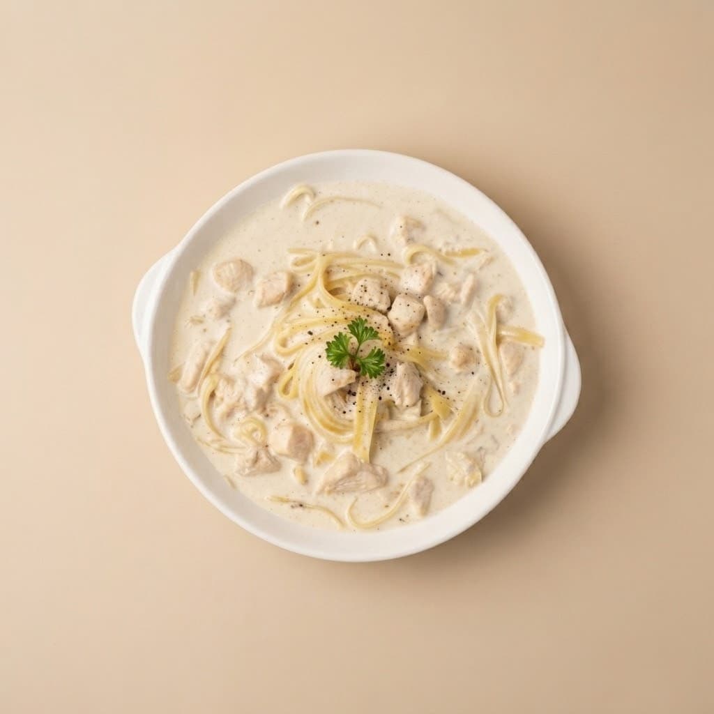 Kid Creamy Pasta served at The Roadside Eatery