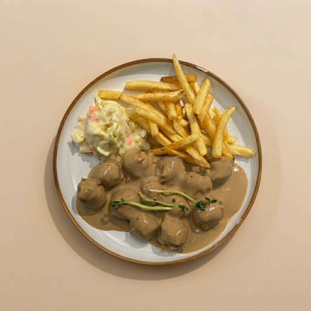 Swedish Meatballs served at The Roadside Eatery